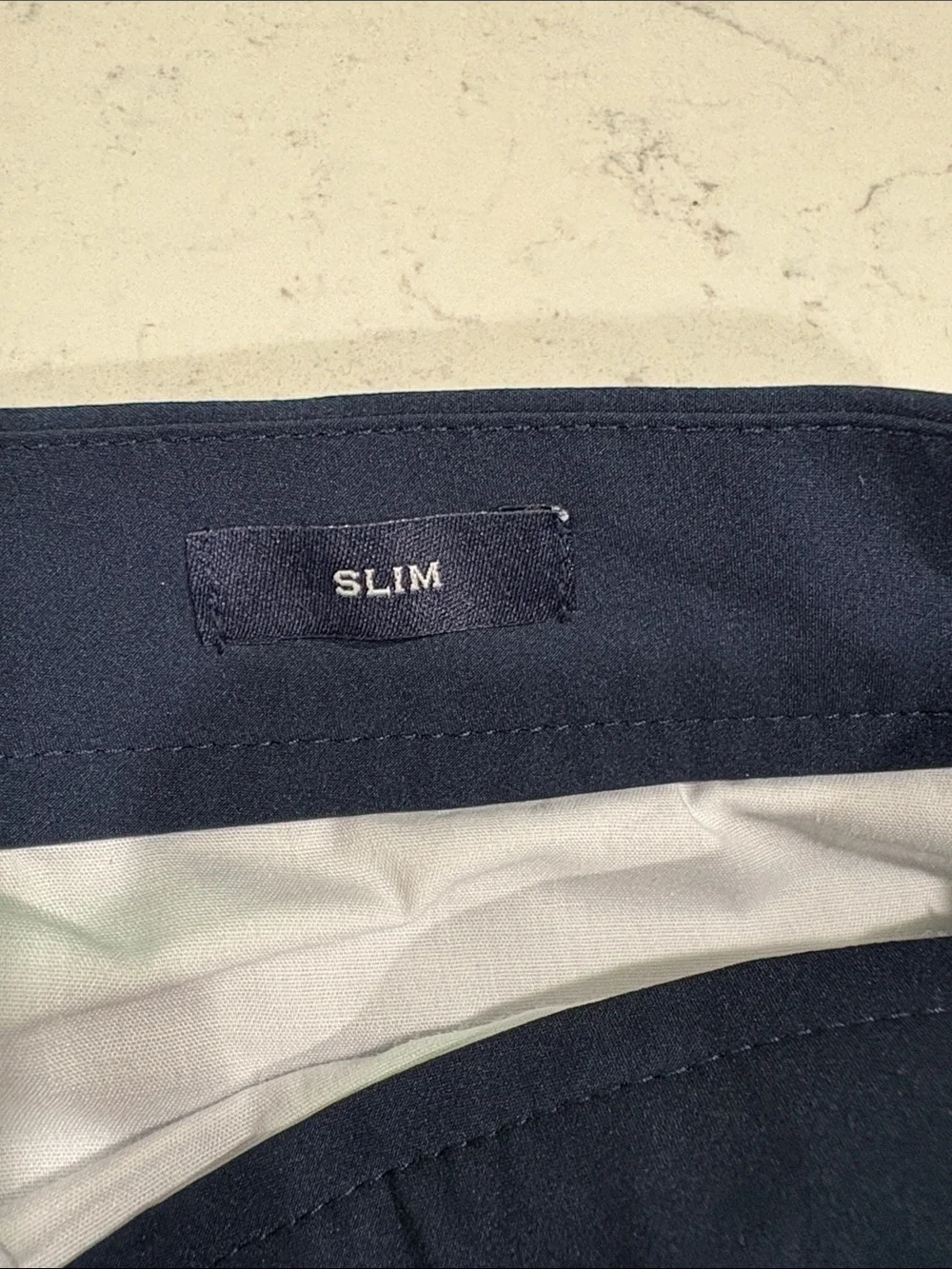 J. Crew Flex Men's Slim Navy Dress Pants